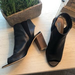 Steve Madden Leather Chunky Heels